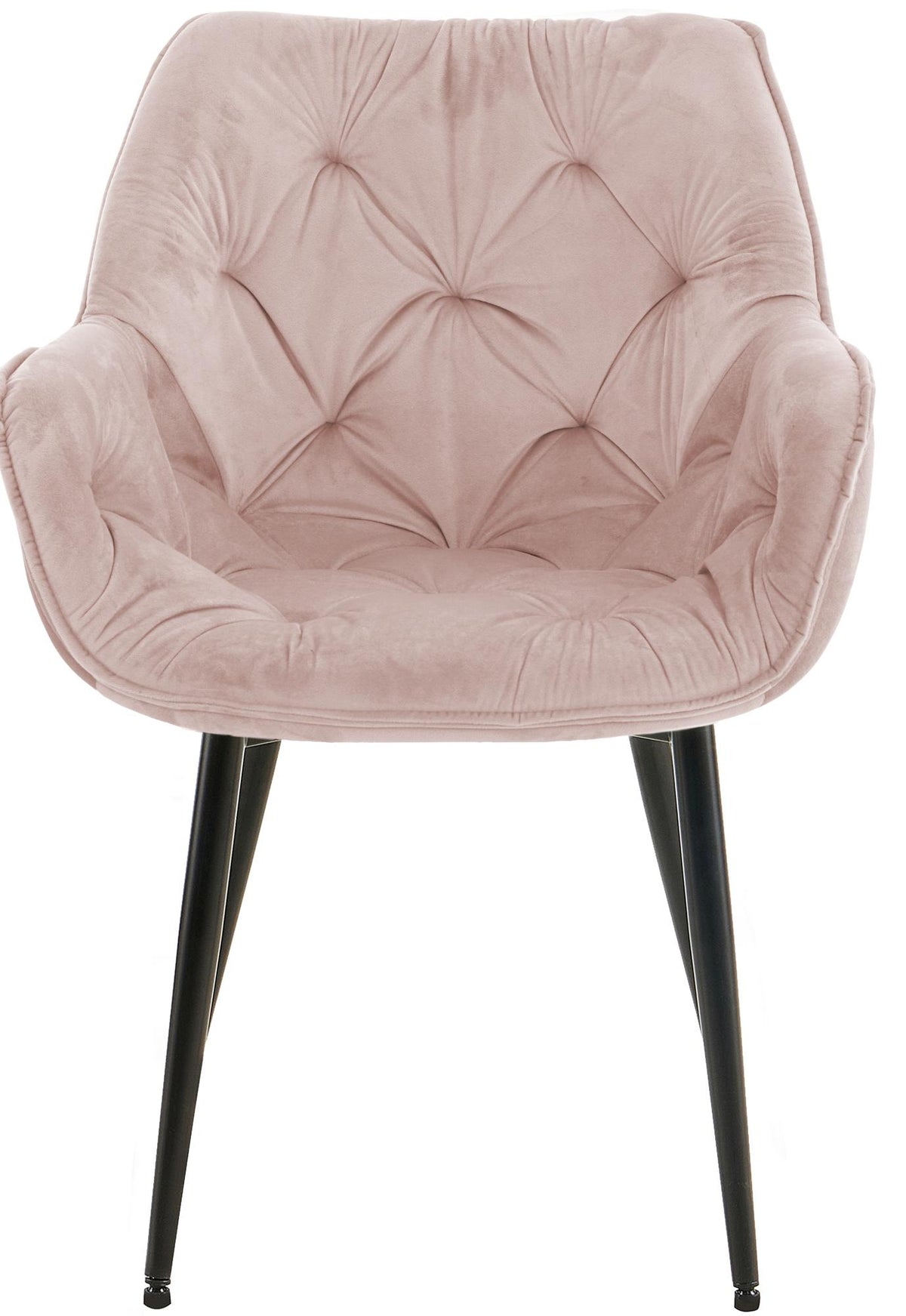 Set van 4 eetkamerstoelen Tanna roze pink