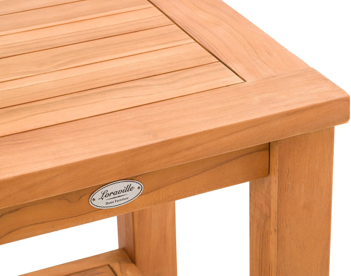 Bijzettafel Keaton teak teak