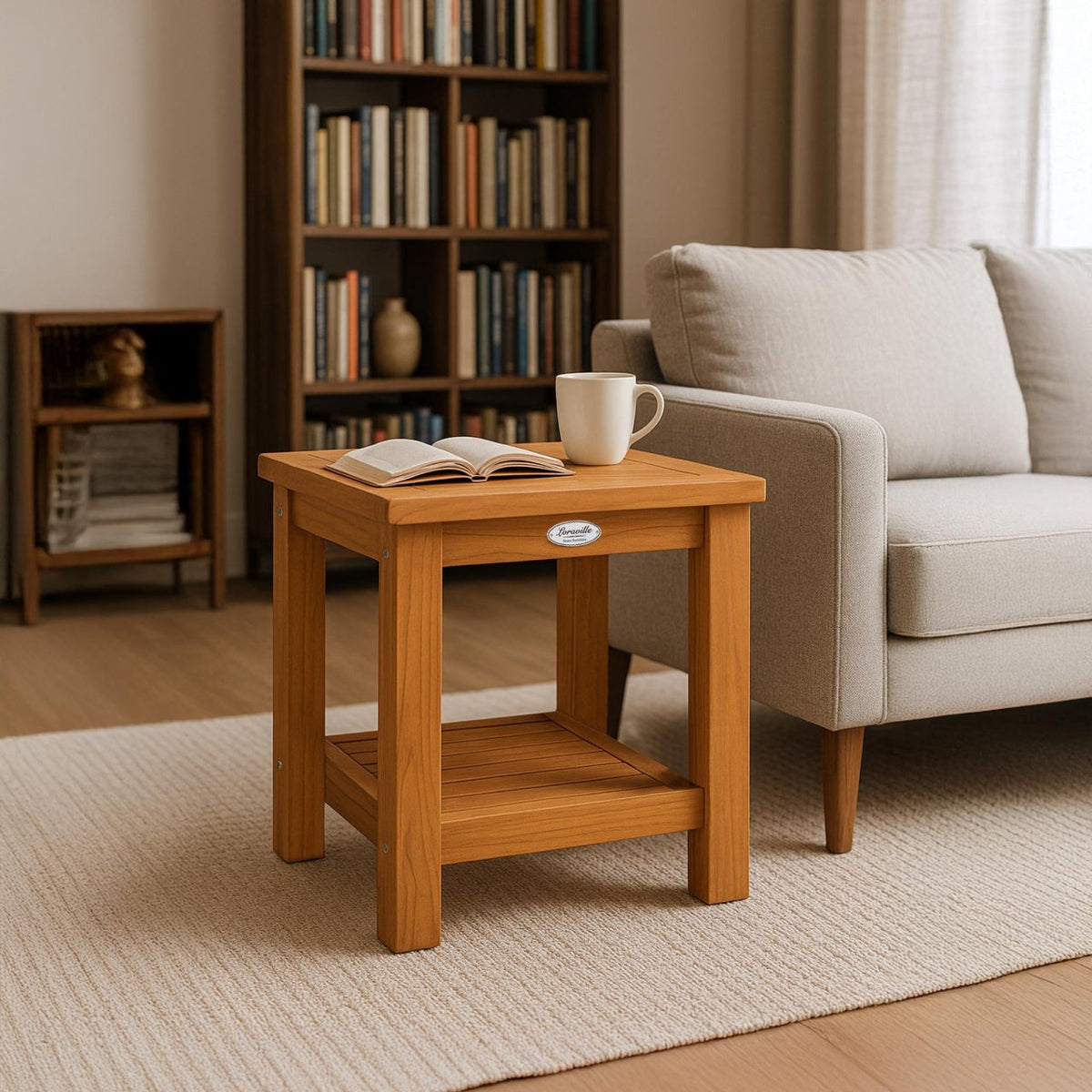 Bijzettafel Keaton teak teak