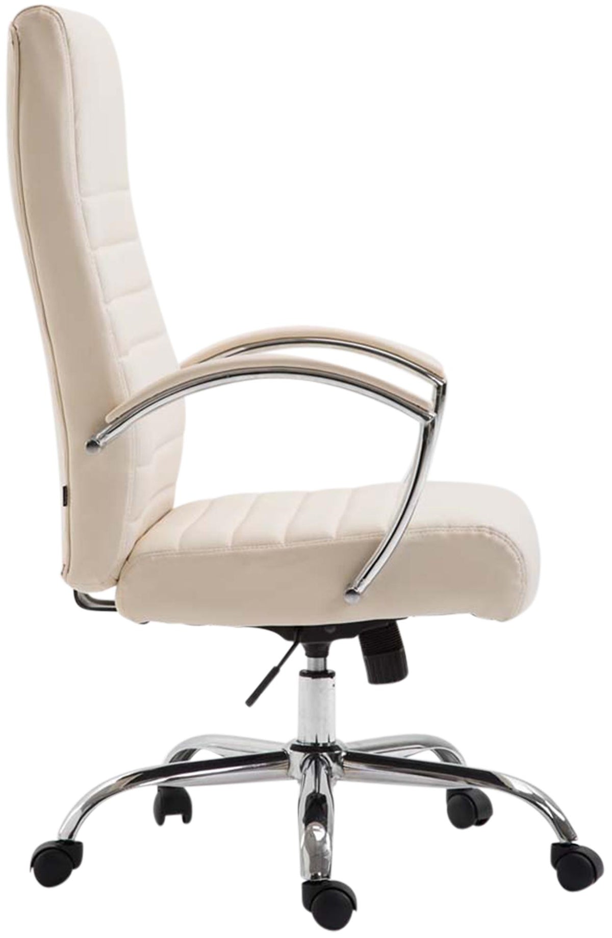 Bureaustoel Valais Kunstleer creme creme