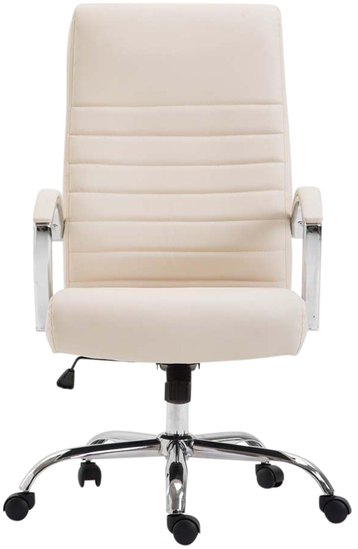 Bureaustoel Valais Kunstleer creme creme