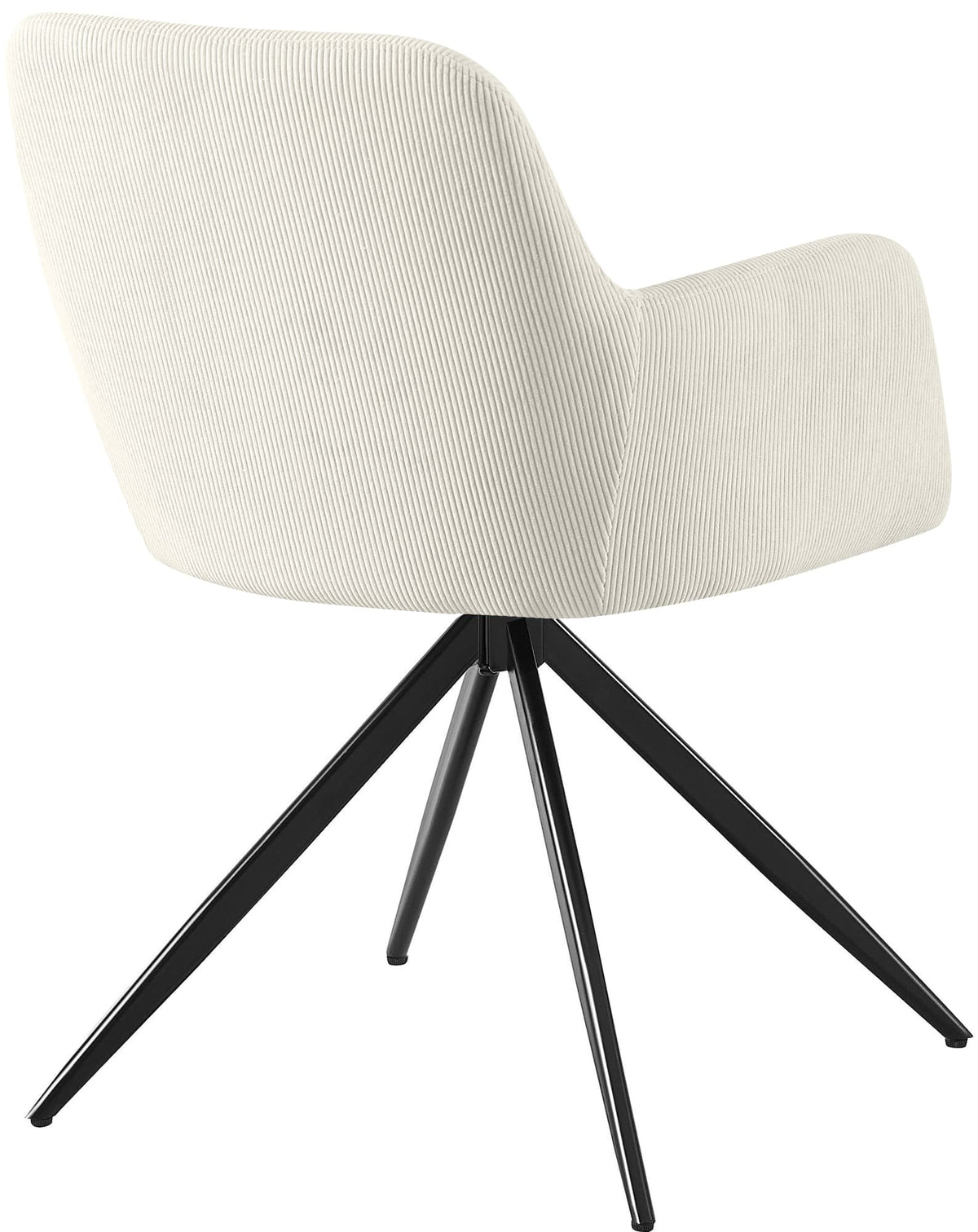 Eetkamerstoel Olema Ribstof creme creme