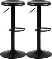 Set van 2 Barkrukken Williston zwart schwarz