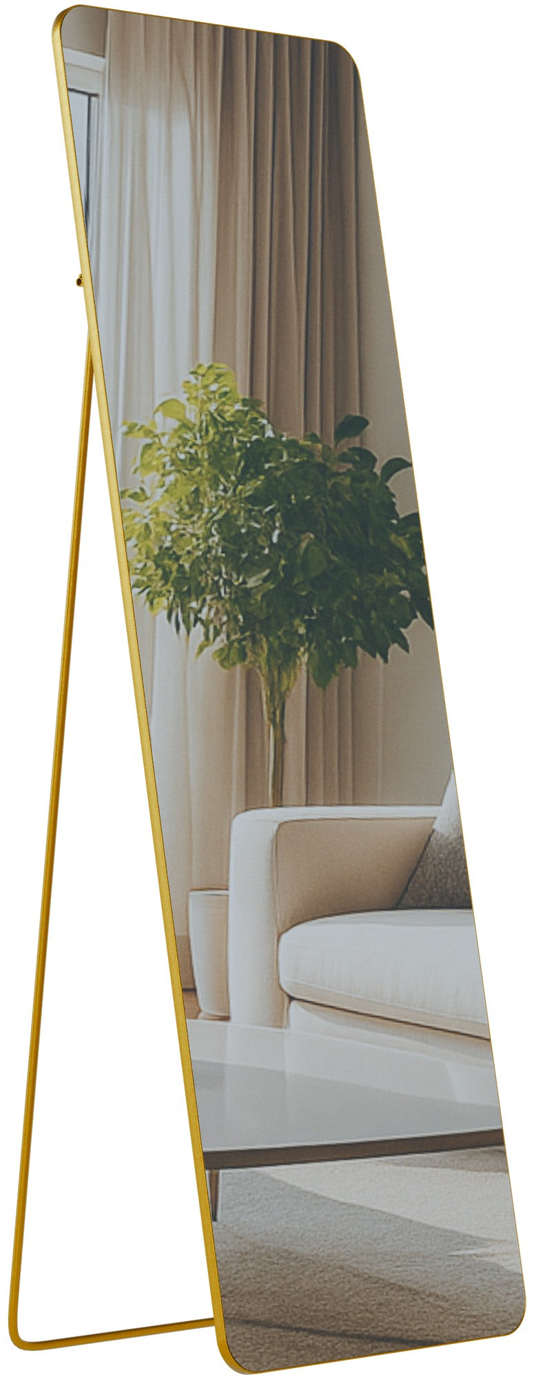 Spiegel Gurnee goudglans,160x50 cm gold glanz