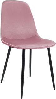 Eetkamerstoel Maryam rosa,Fluweel rosa