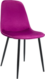 Eetkamerstoel Maryam purper,Fluweel lila