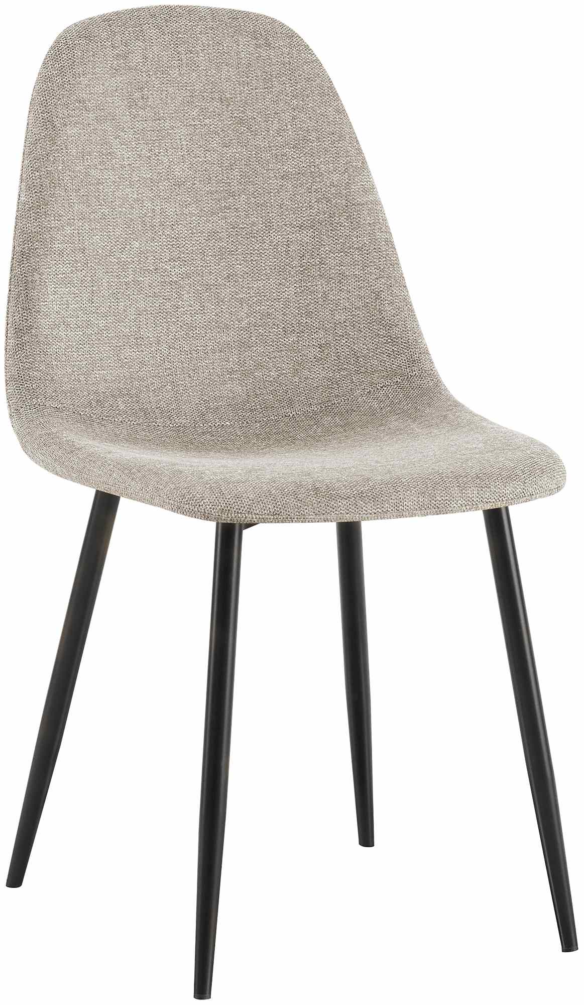 Eetkamerstoel Napier creme,Stof creme