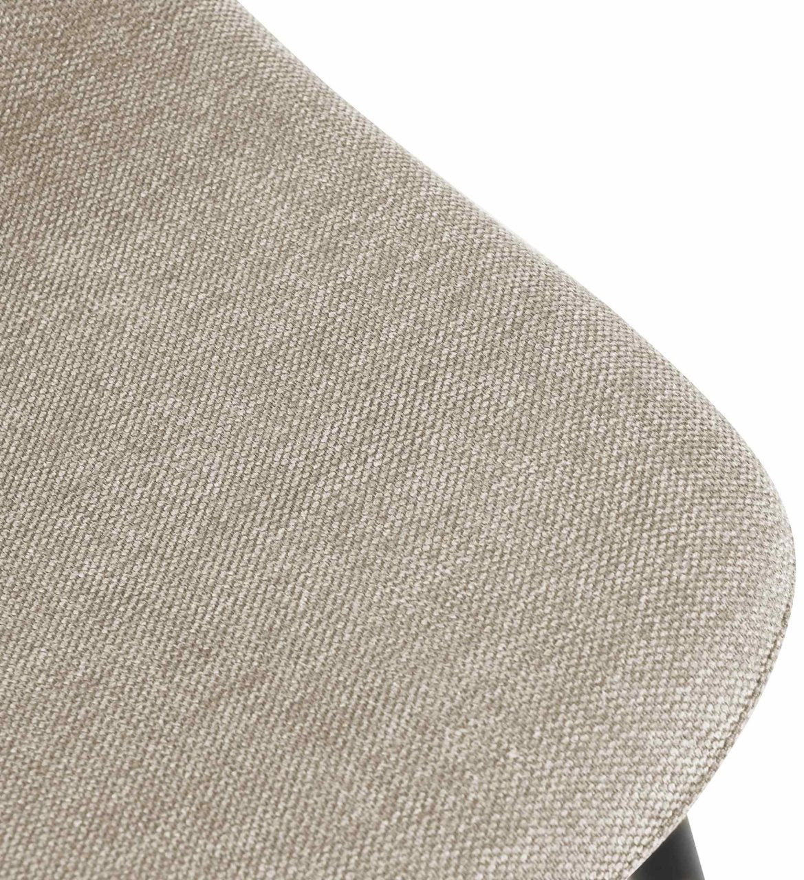 Eetkamerstoel Napier creme,Stof creme