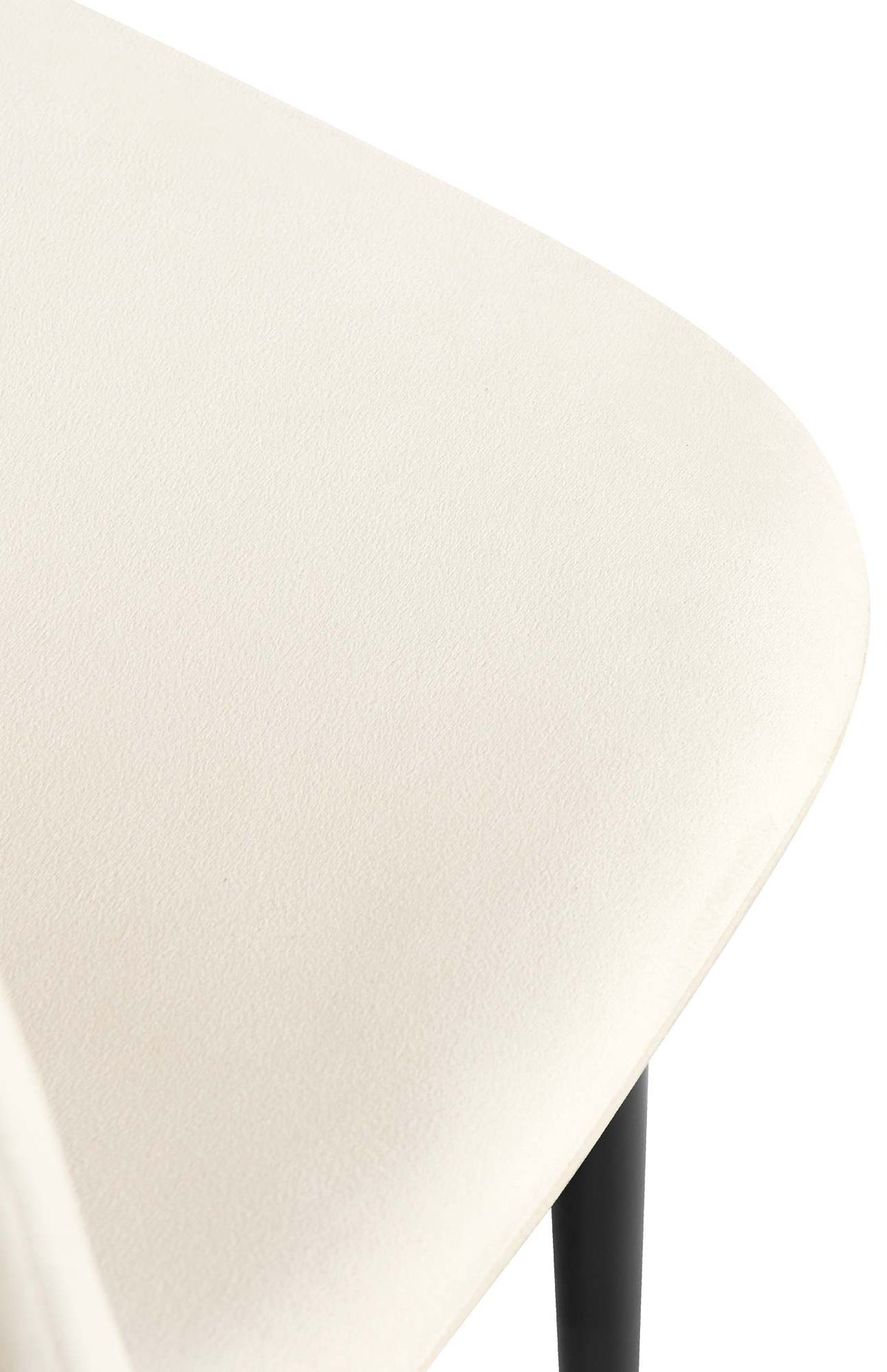 Eetkamerstoel Napier creme,Fluweel creme