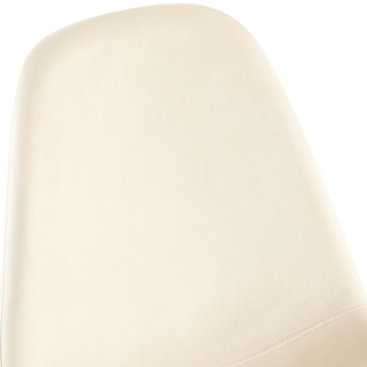 Eetkamerstoel Napier creme,Fluweel creme