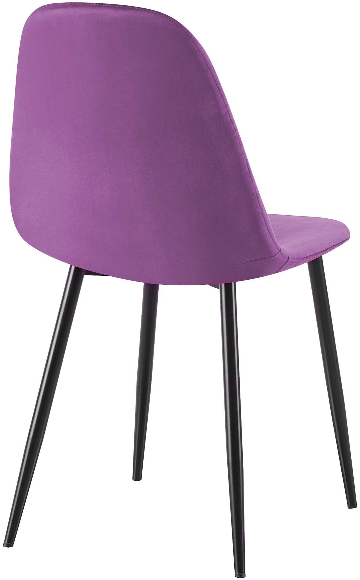 Eetkamerstoel Napier purper,Fluweel lila