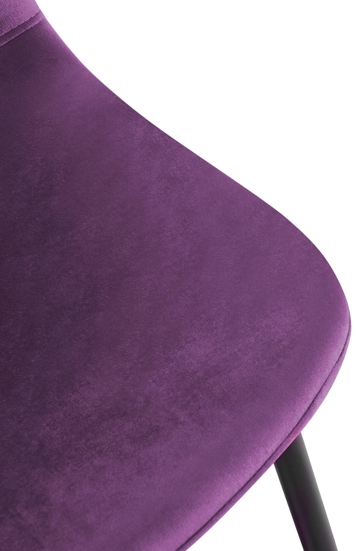 Eetkamerstoel Napier purper,Fluweel lila