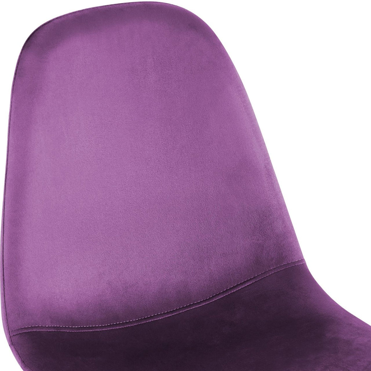 Eetkamerstoel Napier purper,Fluweel lila