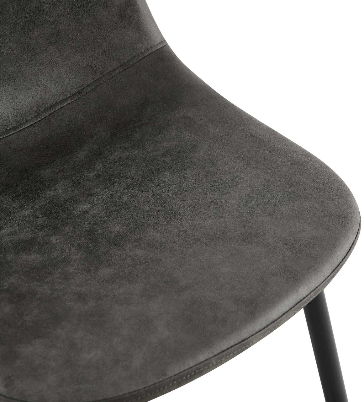 Eetkamerstoel Napier zwart,Vintage kunstleer schwarz