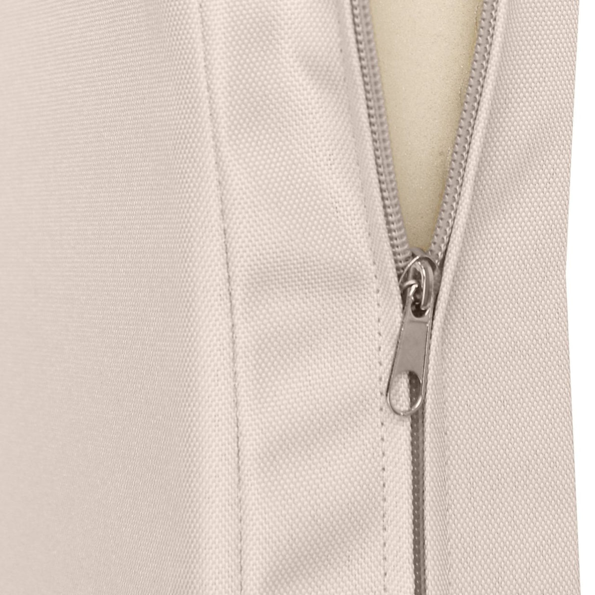 Tuinbank Teakhout Jackson met Zitkussen creme,136x48x8 cm creme