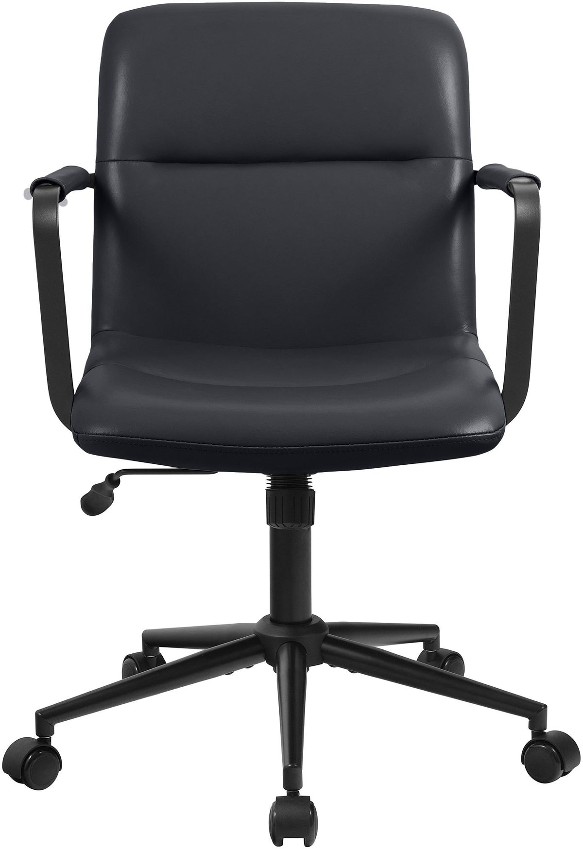 Bürostuhl Hilda Echtleder schwarz