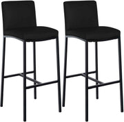 Set van 2 barkrukken Freeport zwart,Kunstleer schwarz