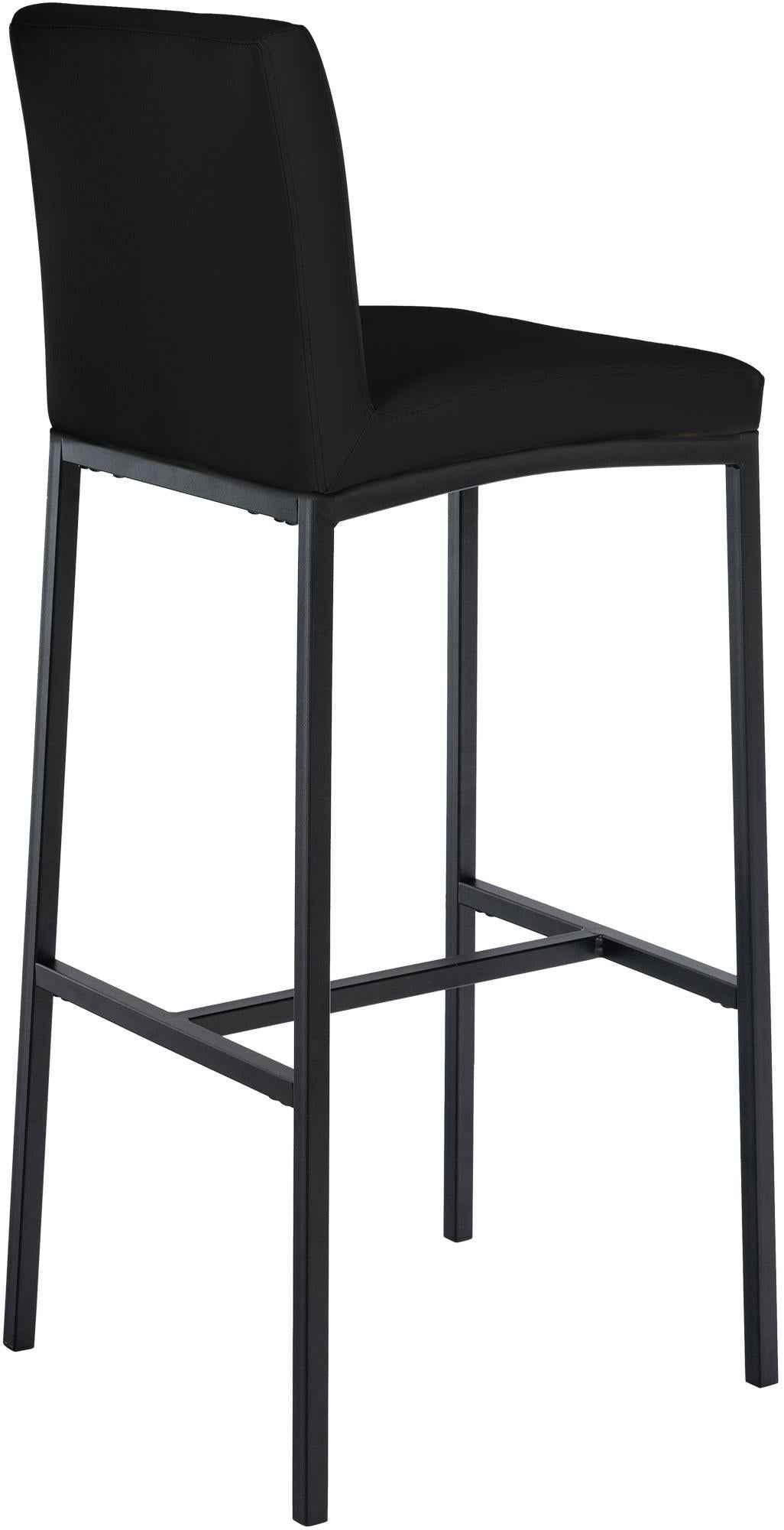 Set van 2 barkrukken Freeport zwart,Kunstleer schwarz