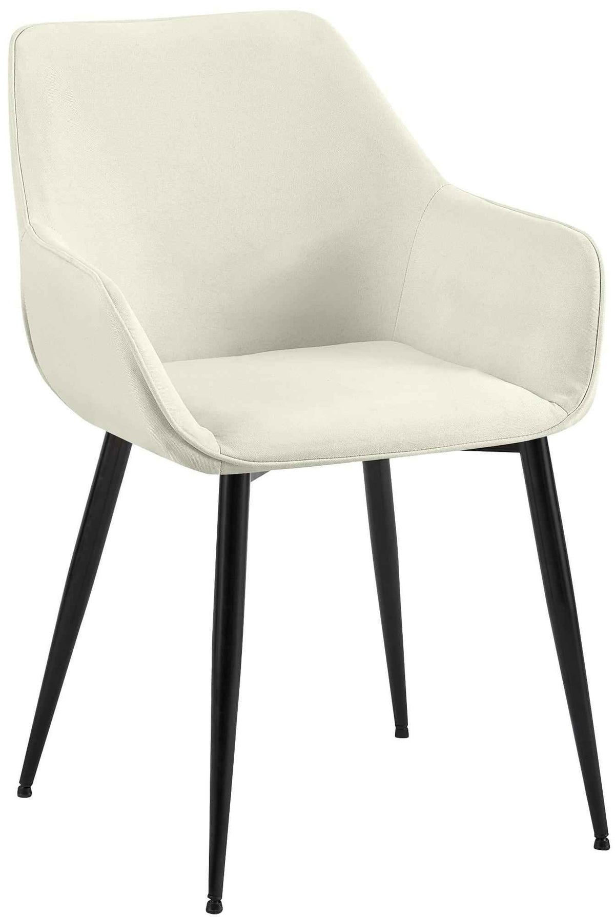Esszimmerstuhl Vessa Stoff creme