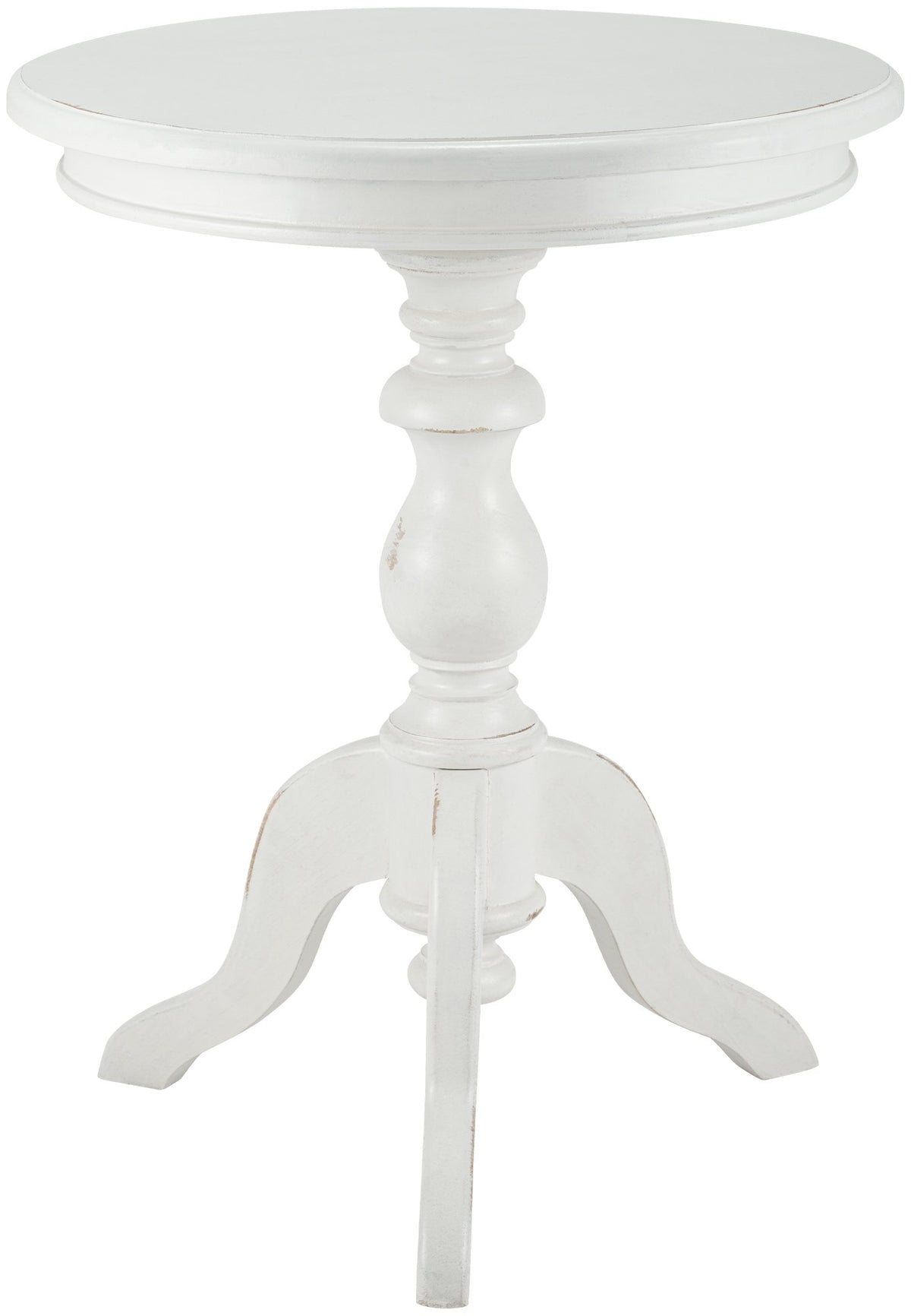 Bijzettafel Wiva 50 cm antiek/wit antik weiß
