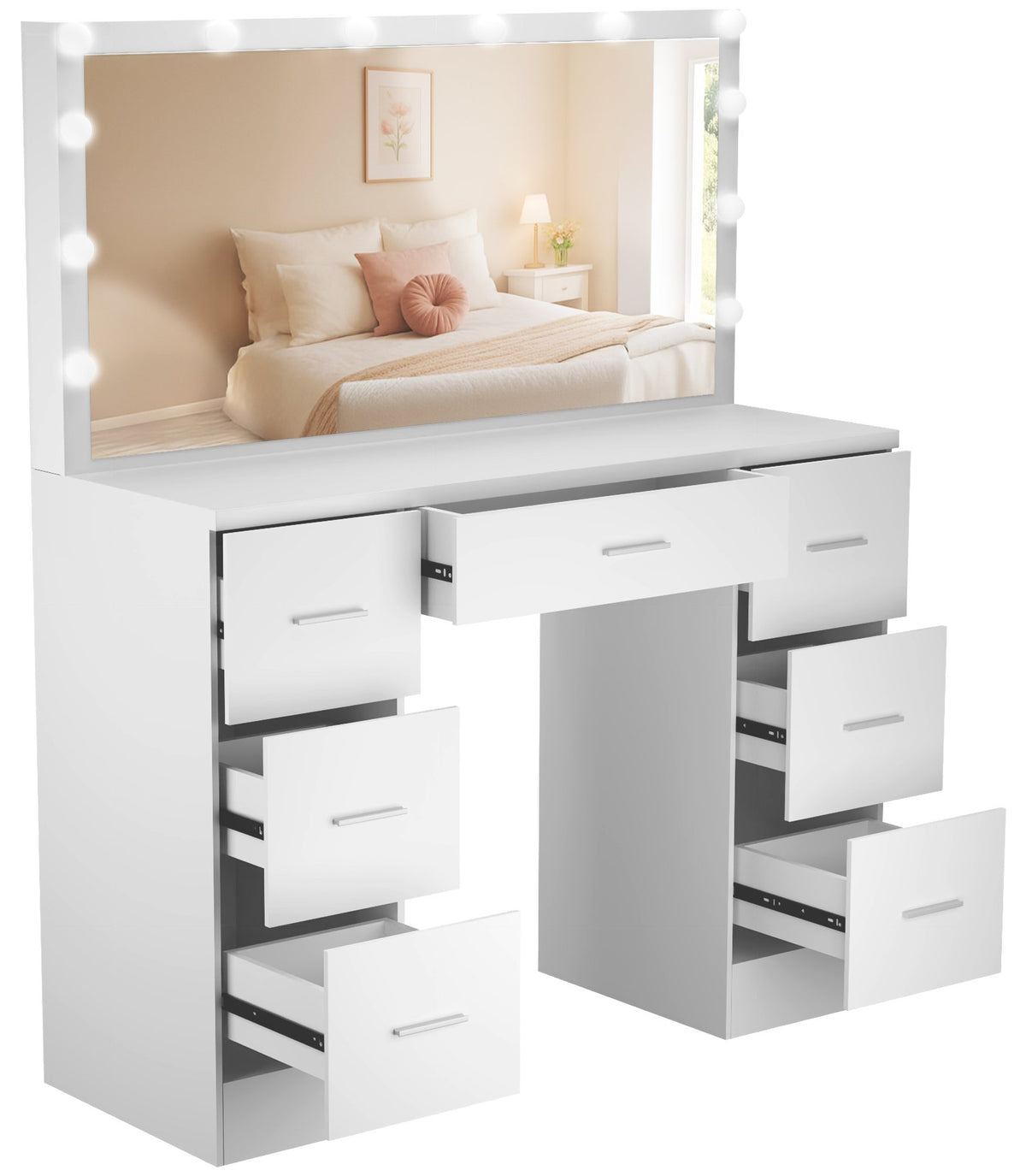 Kaptafel Ginny wit weiß