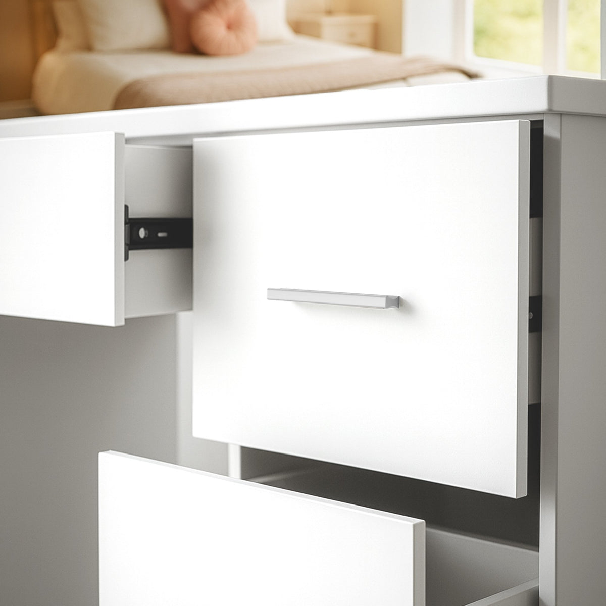 Kaptafel Ginny wit weiß