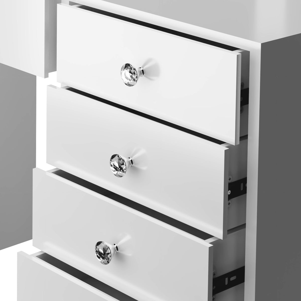Kaptafel Attalla wit weiß