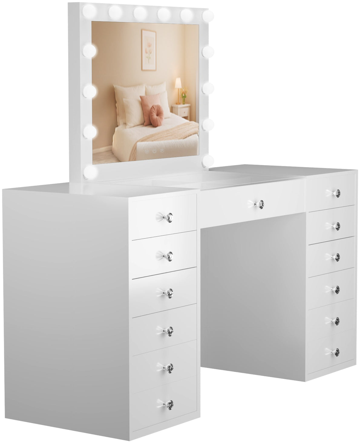 Kaptafel Attalla wit weiß