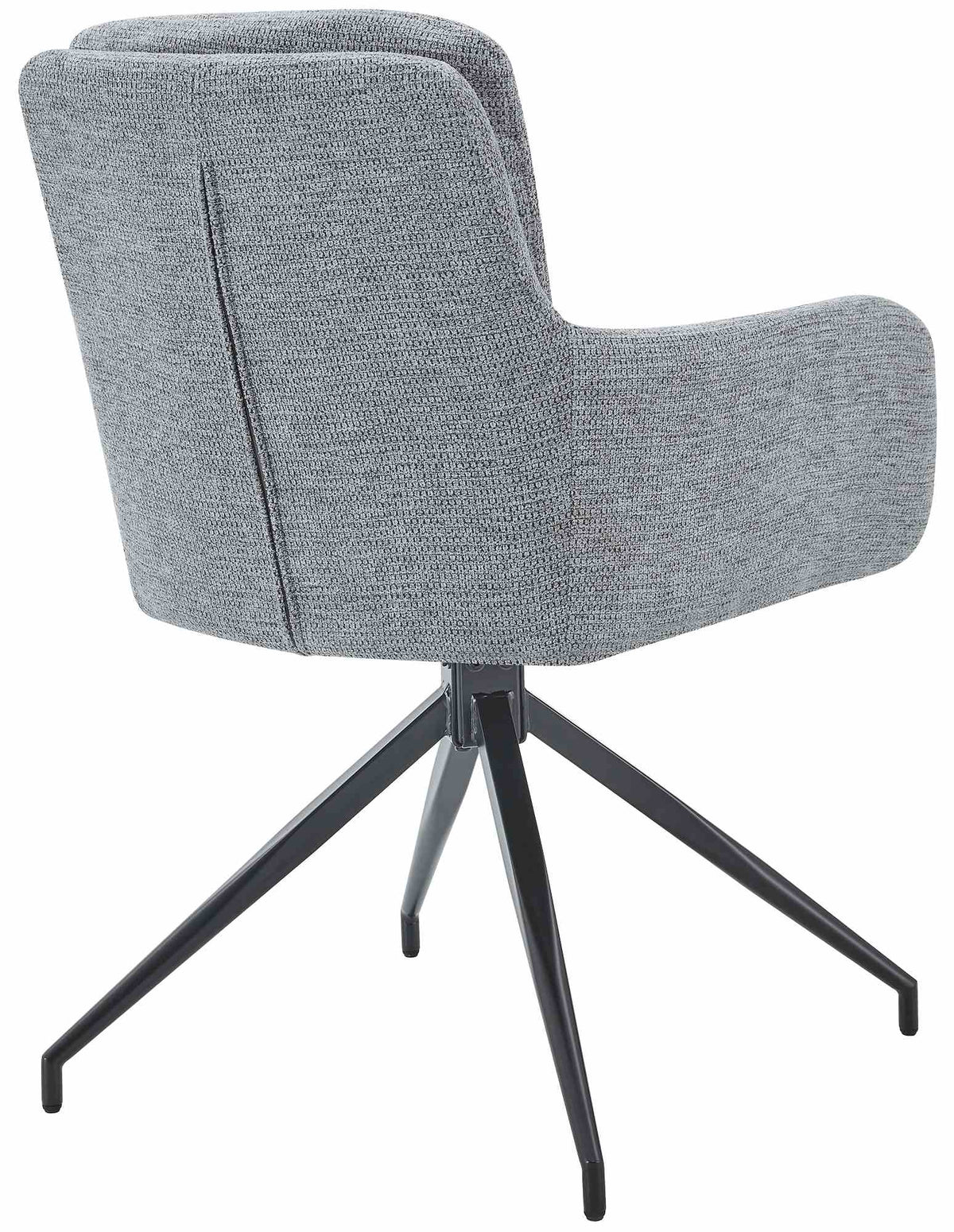 Eetkamerstoel Pickett stof grijs grau
