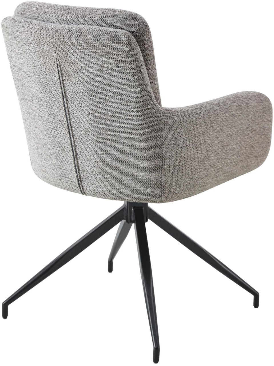 Set van 2 eetkamerstoelen Pickett stof taupe taupe