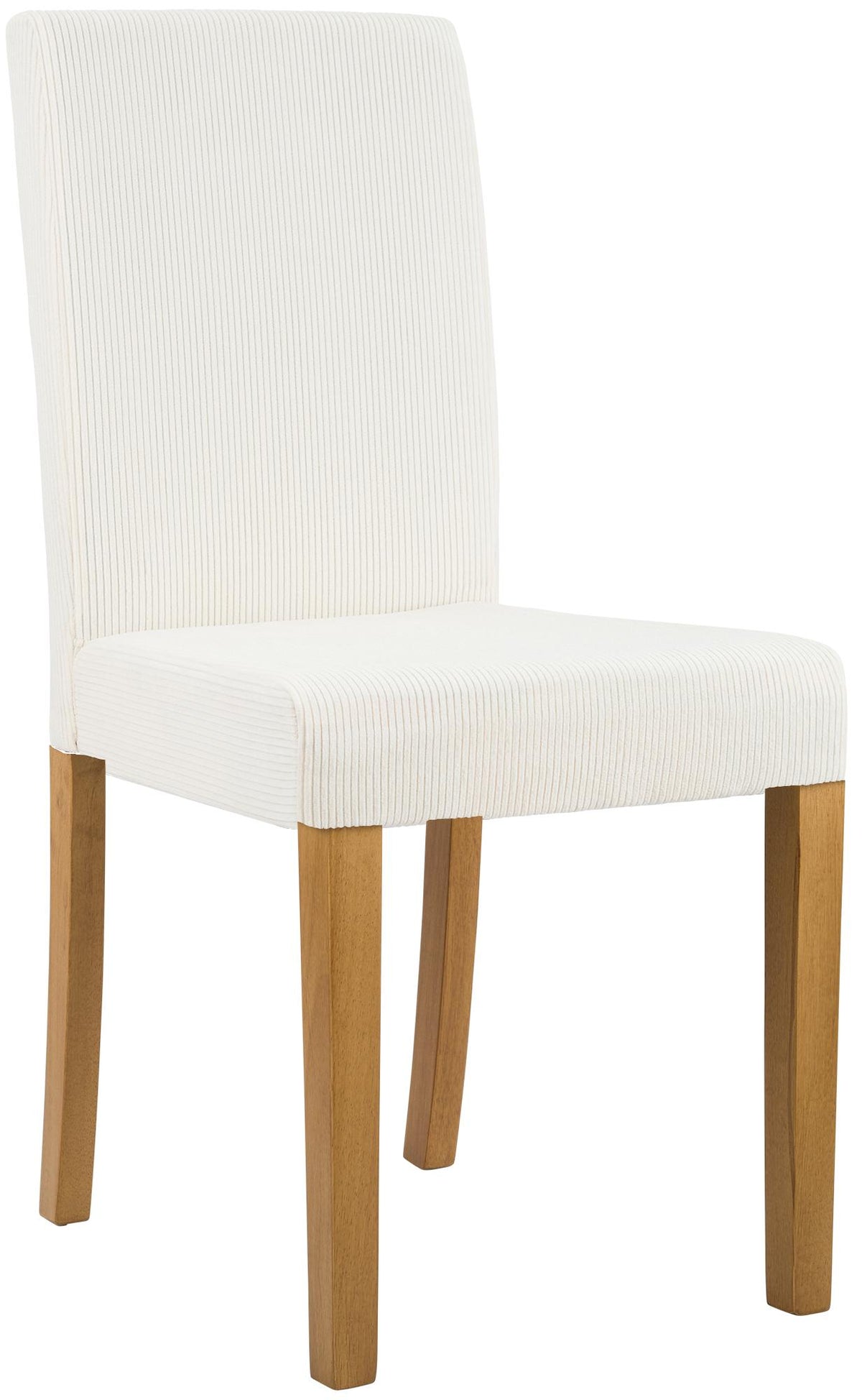 Eetkamerstoel Ina Cord creme,antiek licht creme
