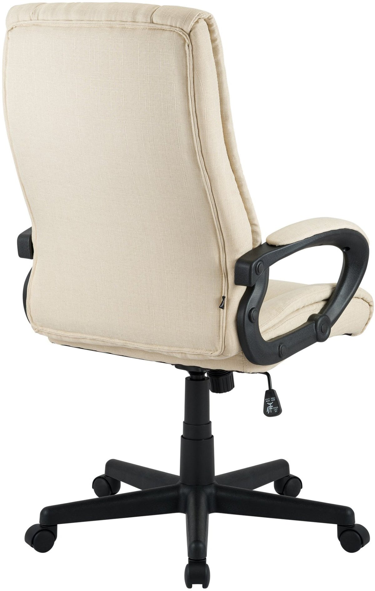 Bureaustoel XL Sparta Stof creme creme