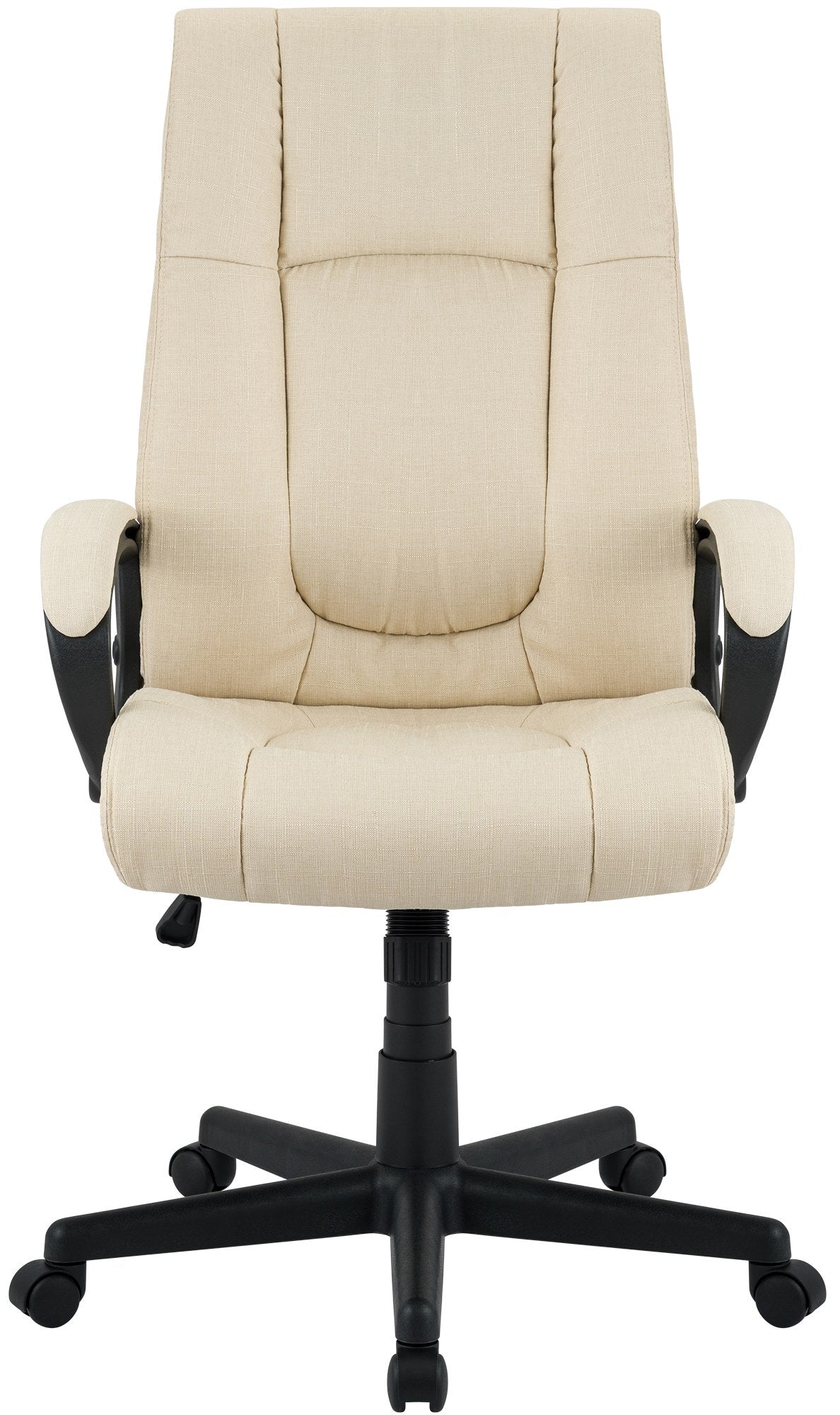 Bureaustoel XL Sparta Stof creme creme