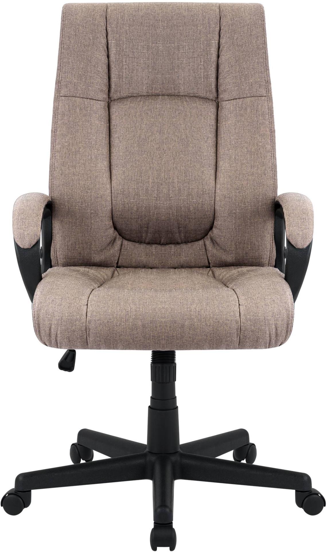 Bureaustoel XL Sparta Stof taupe taupe