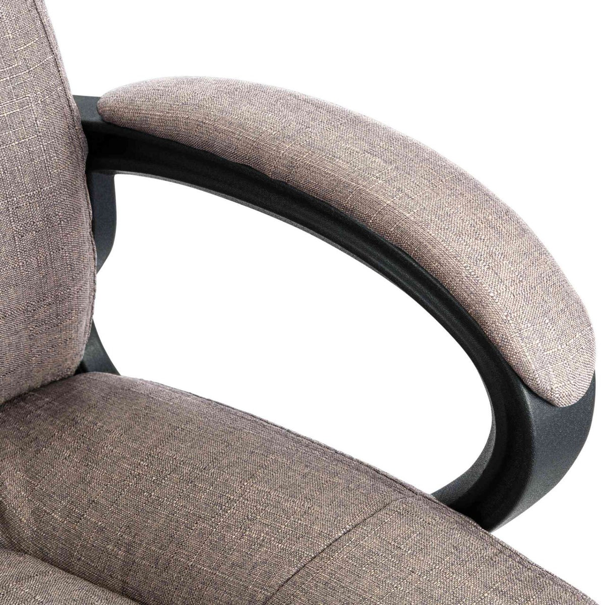 Bureaustoel XL Sparta Stof taupe taupe