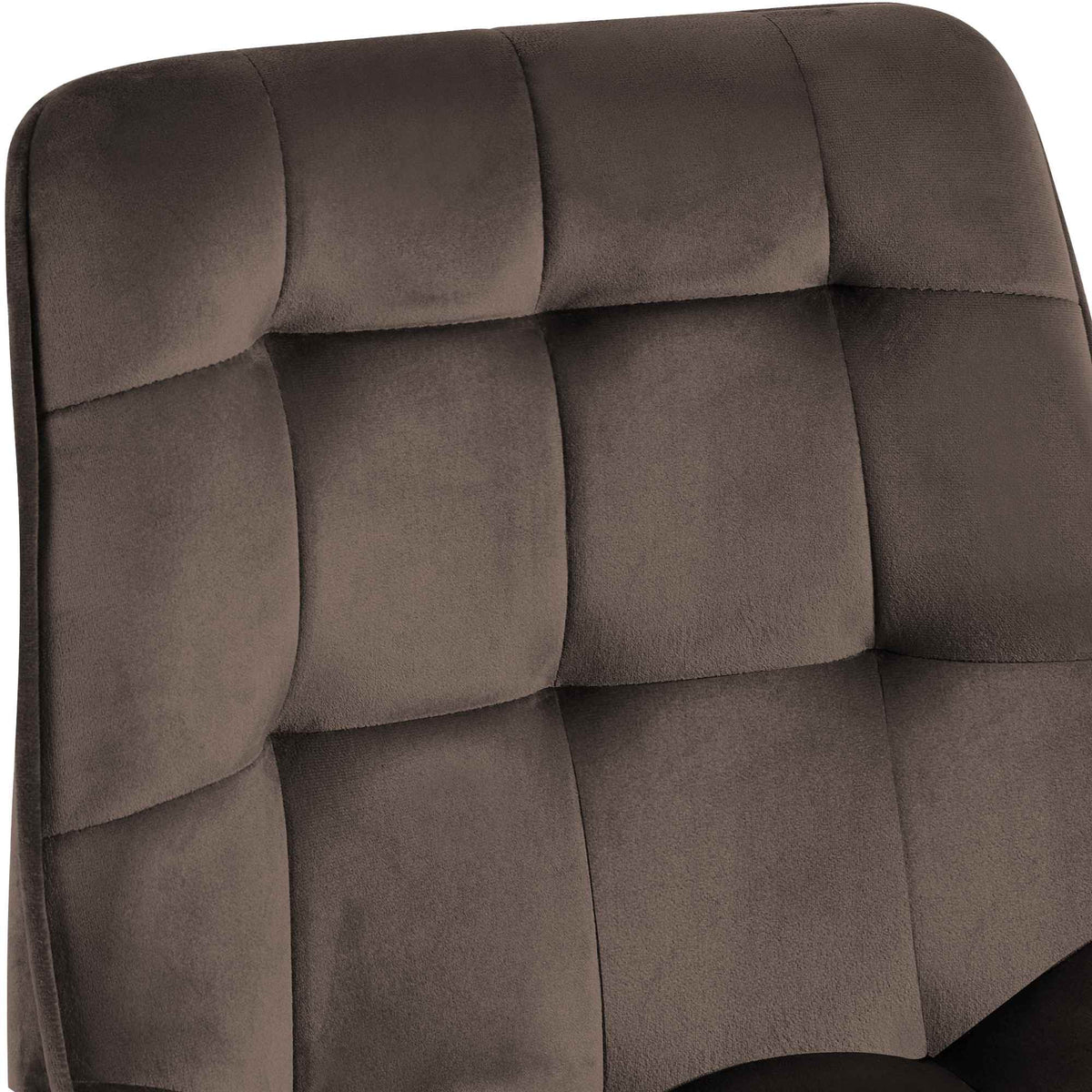 Eetkamerstoel Colby bruin,Fluweel braun
