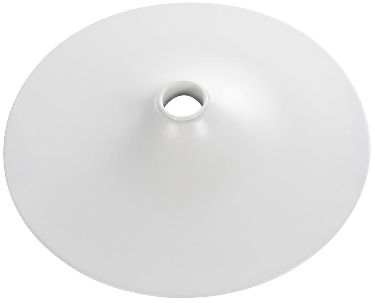 Bodenteller 38,5 cm weiß