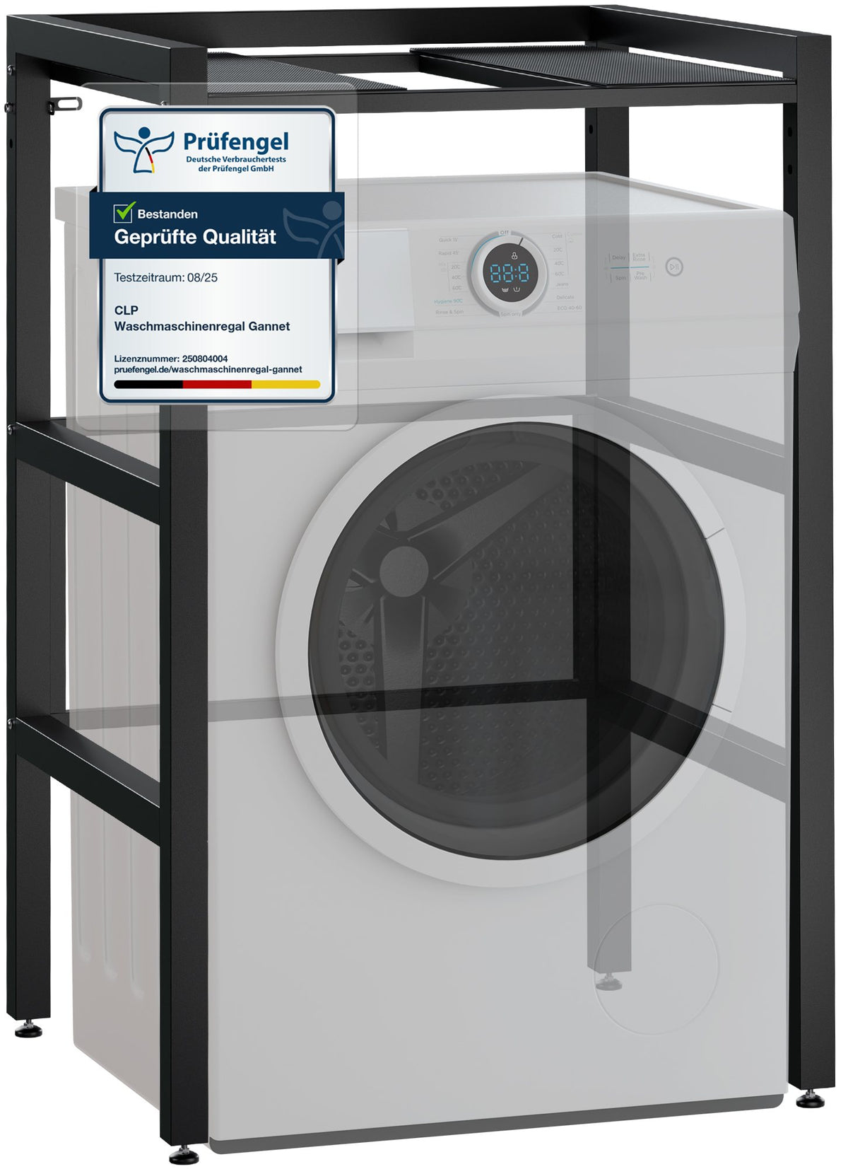 Wasmachine ombouw Gannet zwart schwarz
