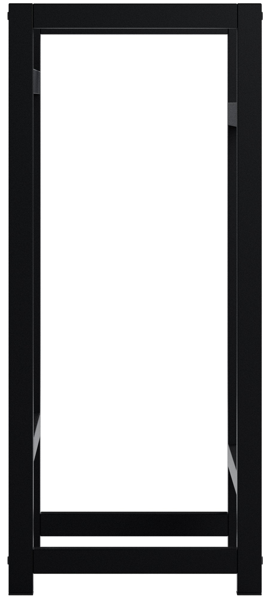 Krattenrek Stack zwart,75x47x31 cm schwarz