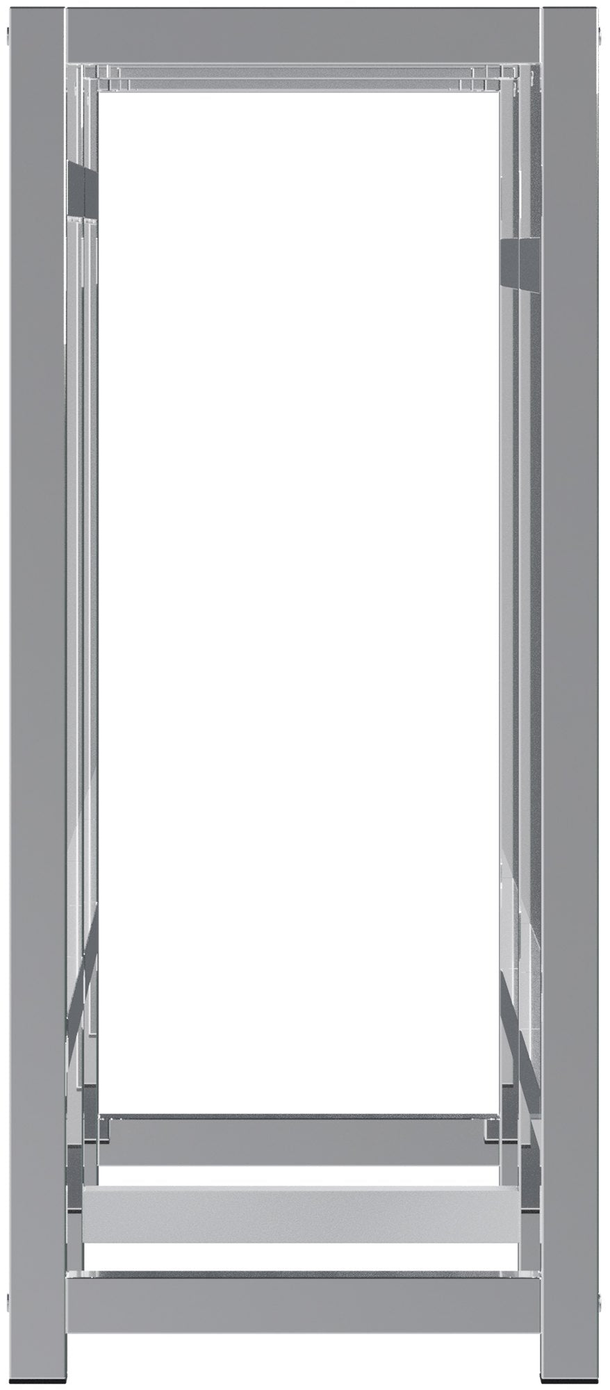 Krattenrek Stack chroom,75x91x31 cm chrom