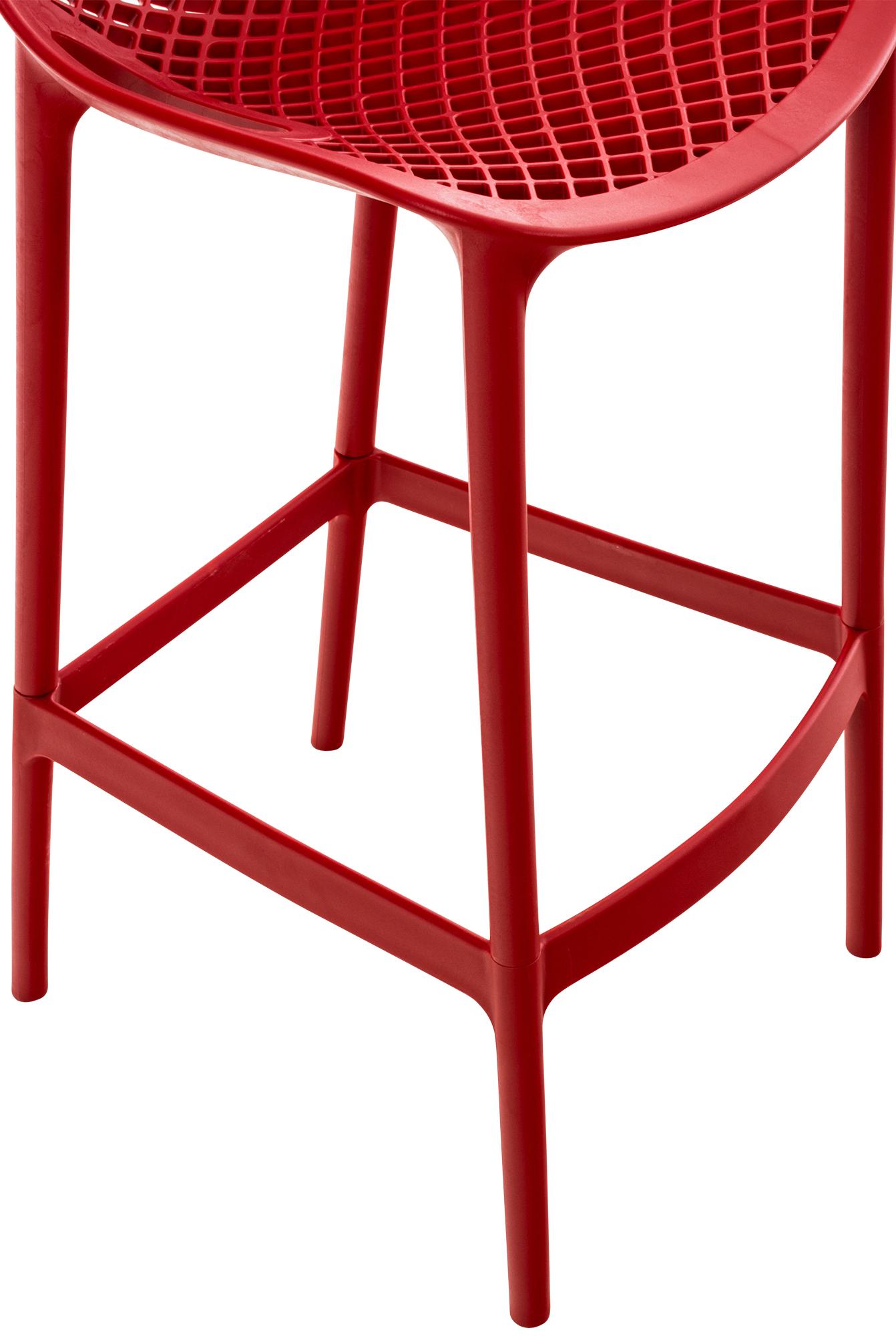 Barkruk Air rood rot