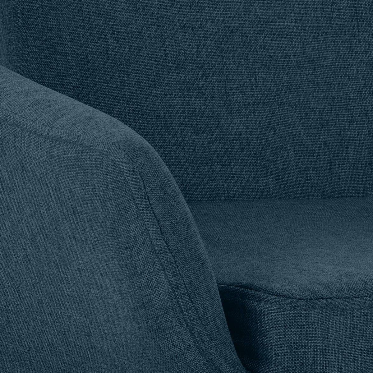 Set van 2 Barkrukken Grant stof blauw blau