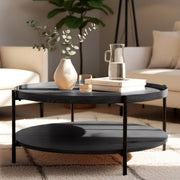 Salontafel Corbitan Ø 80 cm,grijs grau
