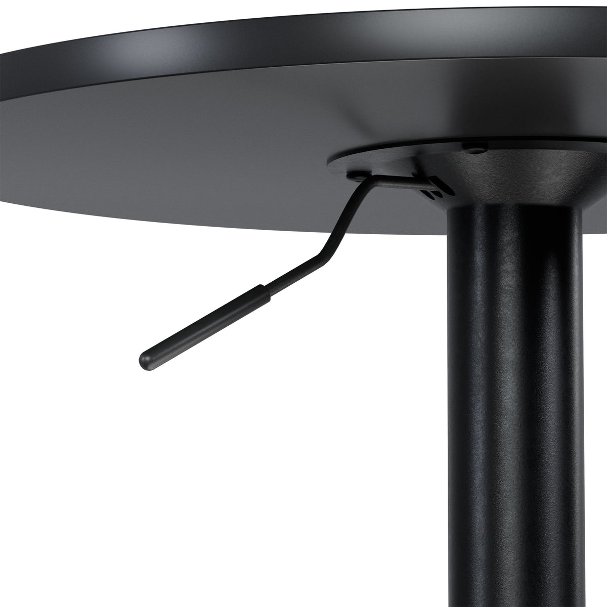 Statafel Xanten Ø 52 cm,zwart/zwart schwarz/schwarz