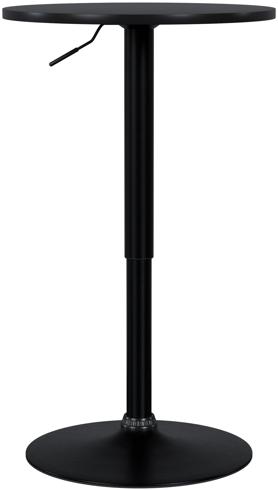 Statafel Xanten Ø 52 cm,zwart/zwart schwarz/schwarz