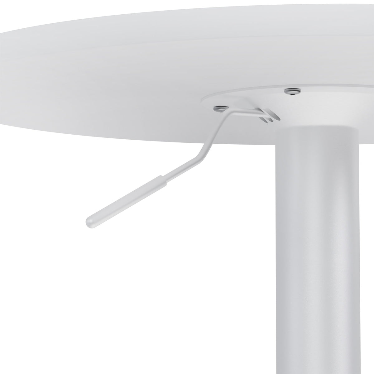 Statafel Xanten Ø 52 cm,wit/wit weiß/weiß