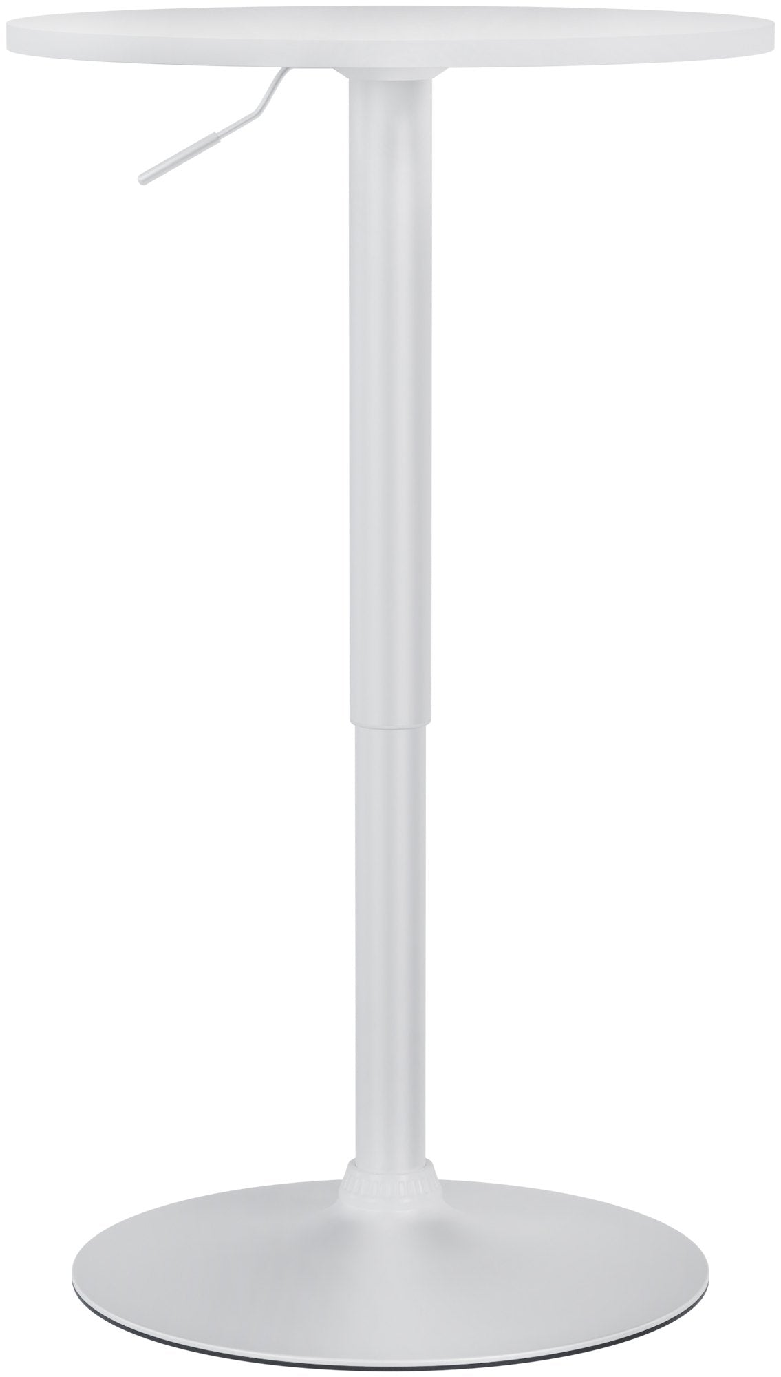 Statafel Xanten Ø 52 cm,wit/wit weiß/weiß