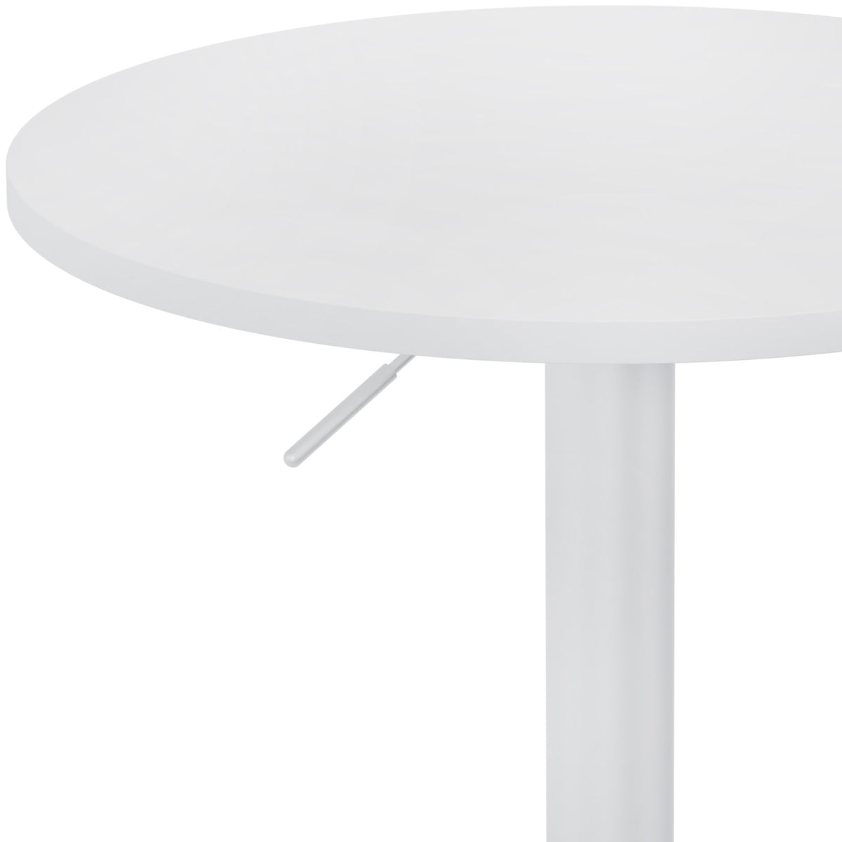 Statafel Xanten Ø 52 cm,wit/wit weiß/weiß