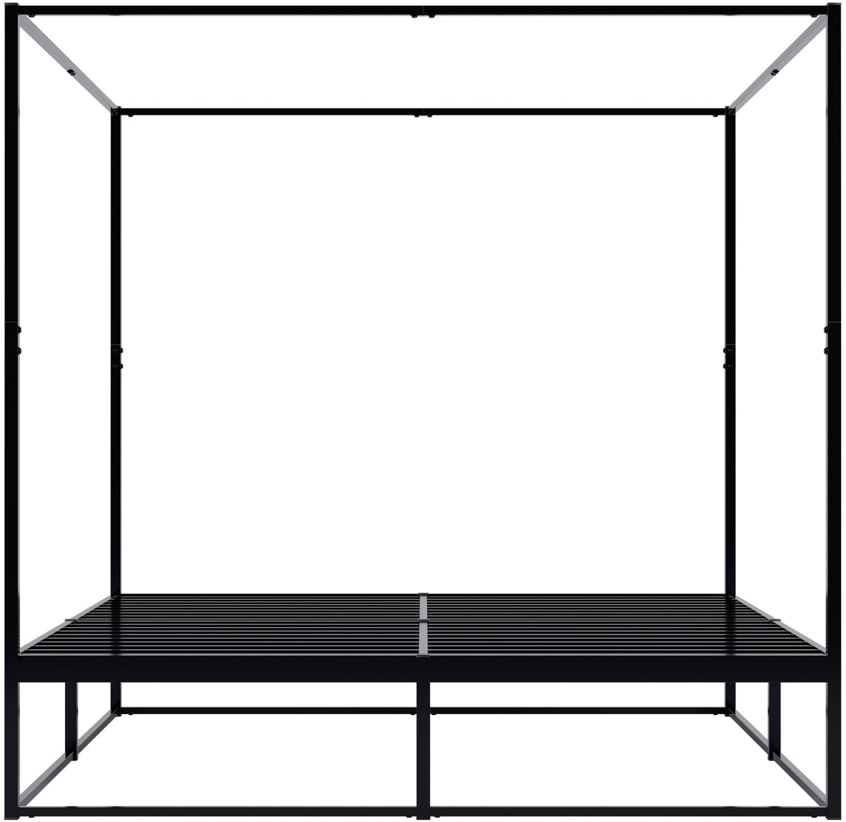 Hemelbed Batoni 180 x 200 cm schwarz