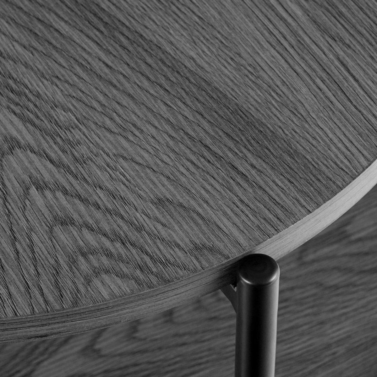 Salontafel Edduma grijs,Ø 50 cm grau